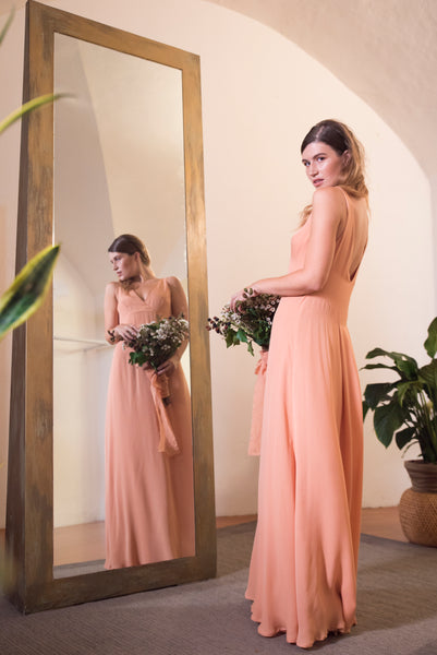 Sposa Georgia Peach AmoRomeo Moda Sostenibile - Main Image